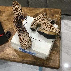 John Fluevog Rainbow Arc  Boots size 11 W 9 M New